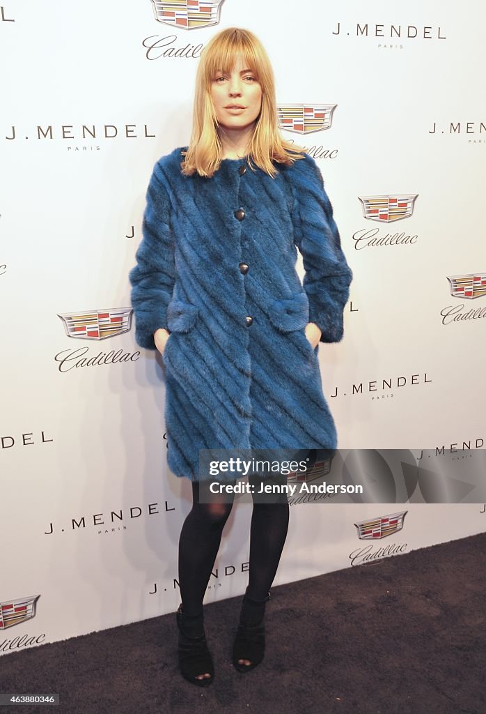J. Mendel - Front Row & Backstage - Mercedes-Benz Fashion Week Fall 2015