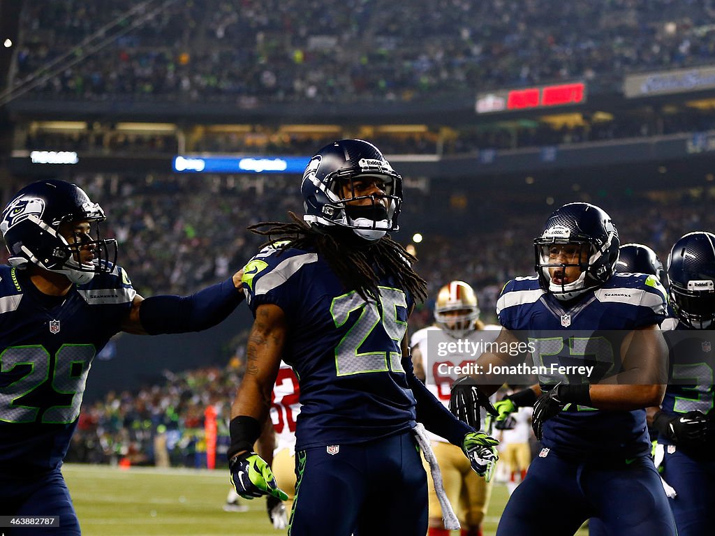 NFC Championship - San Francisco 49ers v Seattle Seahawks