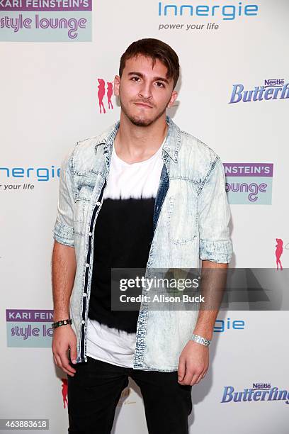 Zane Hijazi attends Kari Feinstein's Style Lounge presented by Painted by Kameco at the Andaz West Hollywood on February 19, 2015 in Los Angeles,...