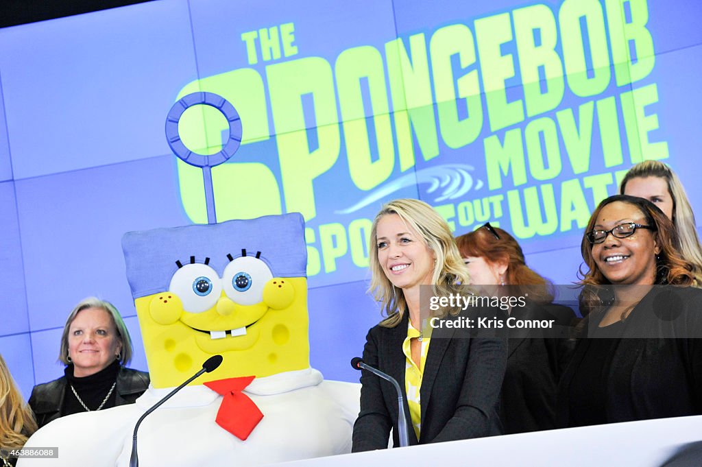 The SpongeBob Movie: Sponge Out of Water To Ring the Nasdaq Stock Market Closing Bell