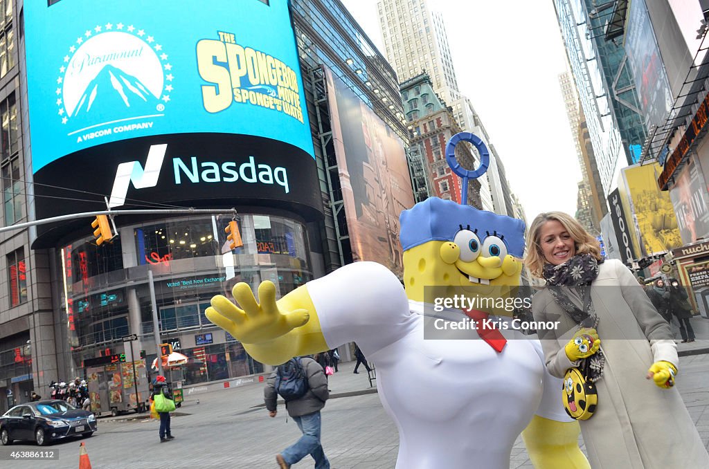 The SpongeBob Movie: Sponge Out of Water To Ring the Nasdaq Stock Market Closing Bell