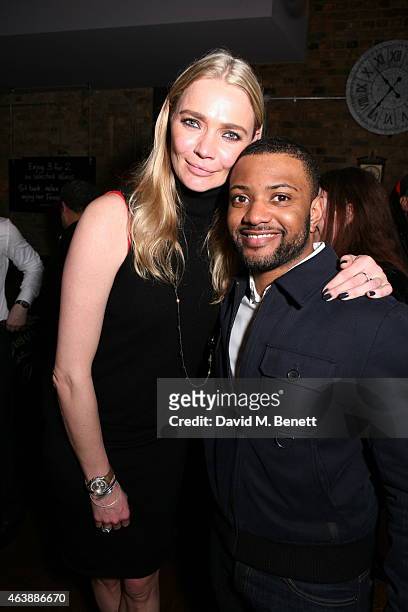 Jodie Kidd; JB Gill attends a Gala Performance of "Yarico" hosted by show producer Jodie Kidd at the Bijou Theatre, London Theatre Workshop, on...