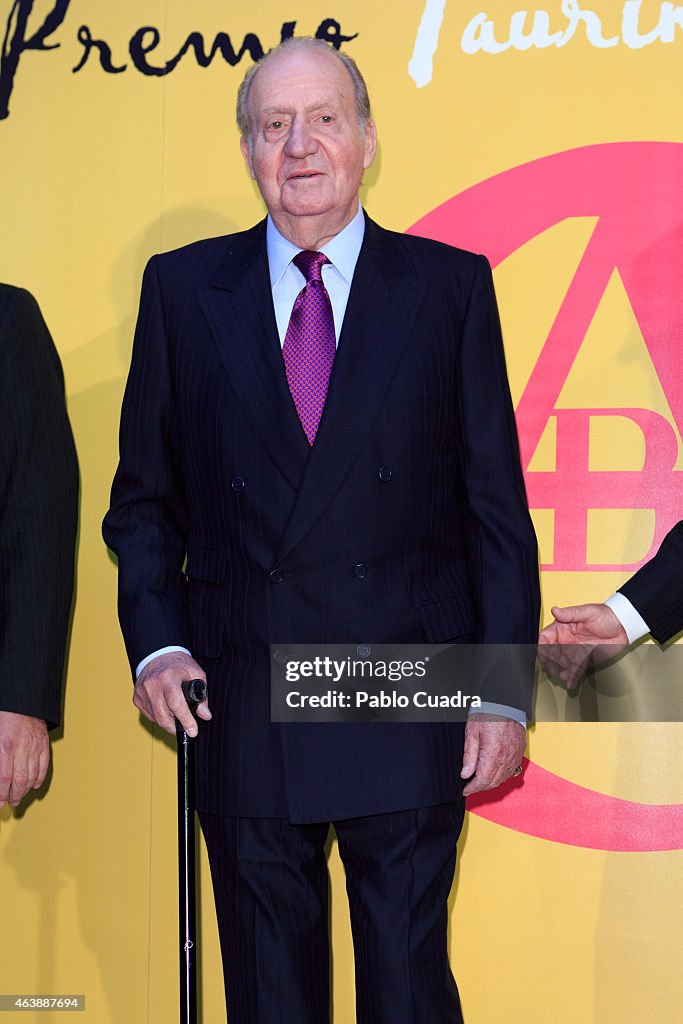 King Juan Carlos Attends ABC Bullfight Awards In Madrid