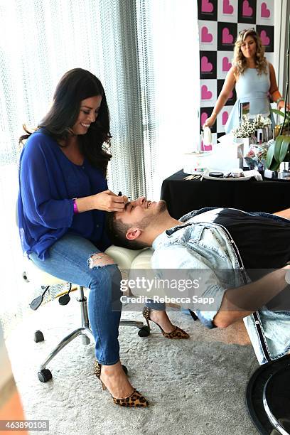 Zane Hijazi attends Kari Feinstein's Style Lounge presented by Painted by Kameco at the Andaz West Hollywood on February 19, 2015 in Los Angeles,...