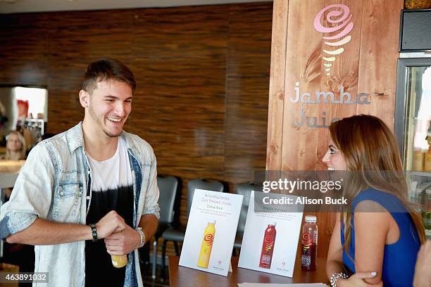 Zane Hijazi attends Kari Feinstein's Style Lounge presented by Painted by Kameco at the Andaz West Hollywood on February 19, 2015 in Los Angeles,...