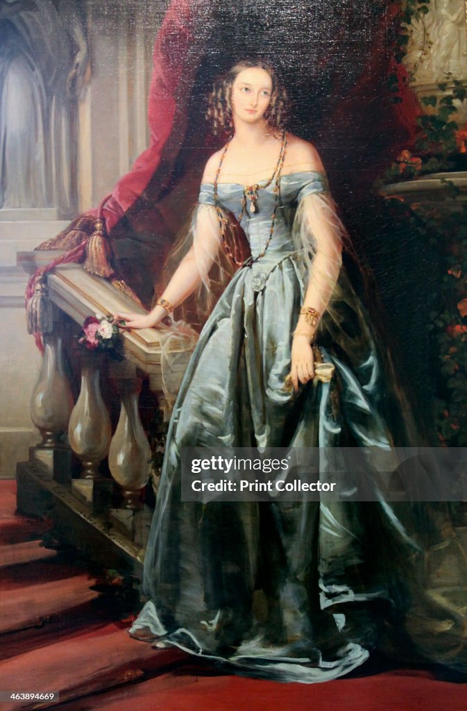 'Portrait of the Grand Duchess Olga Nikolaevna', 1841. Artist: Christina Robertson
