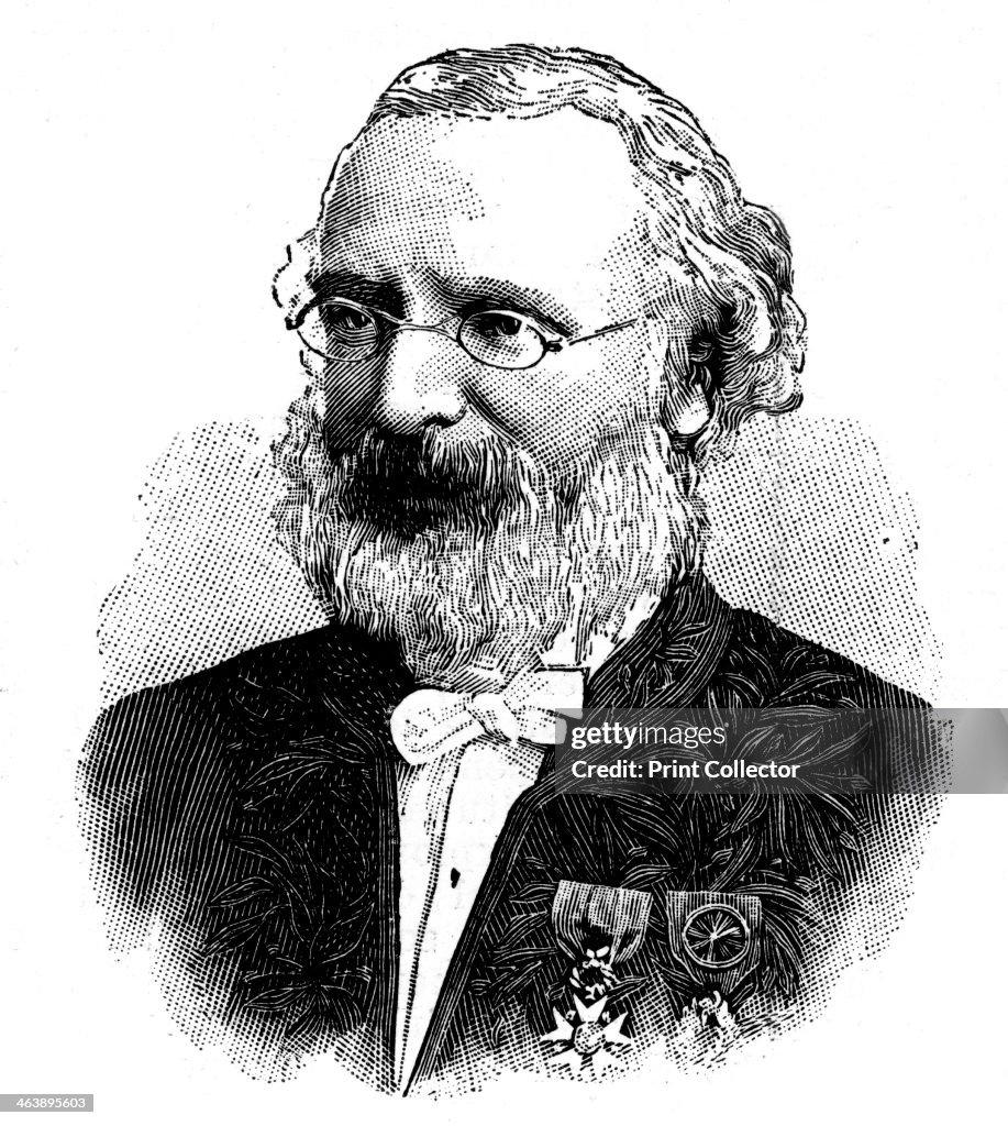Frederic Passy, French economist and writer, 1902. Artist: Anon