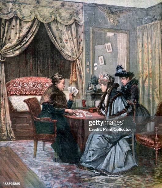 'The Fortune Teller', 1892. A print from the Le Petit Journal, 4th June 1892.