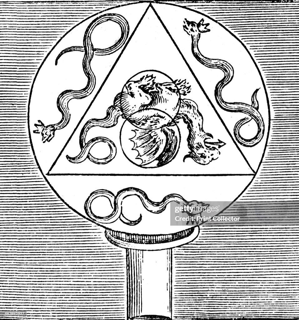 Symbols of the synthesis of the Great Work, 1678.
