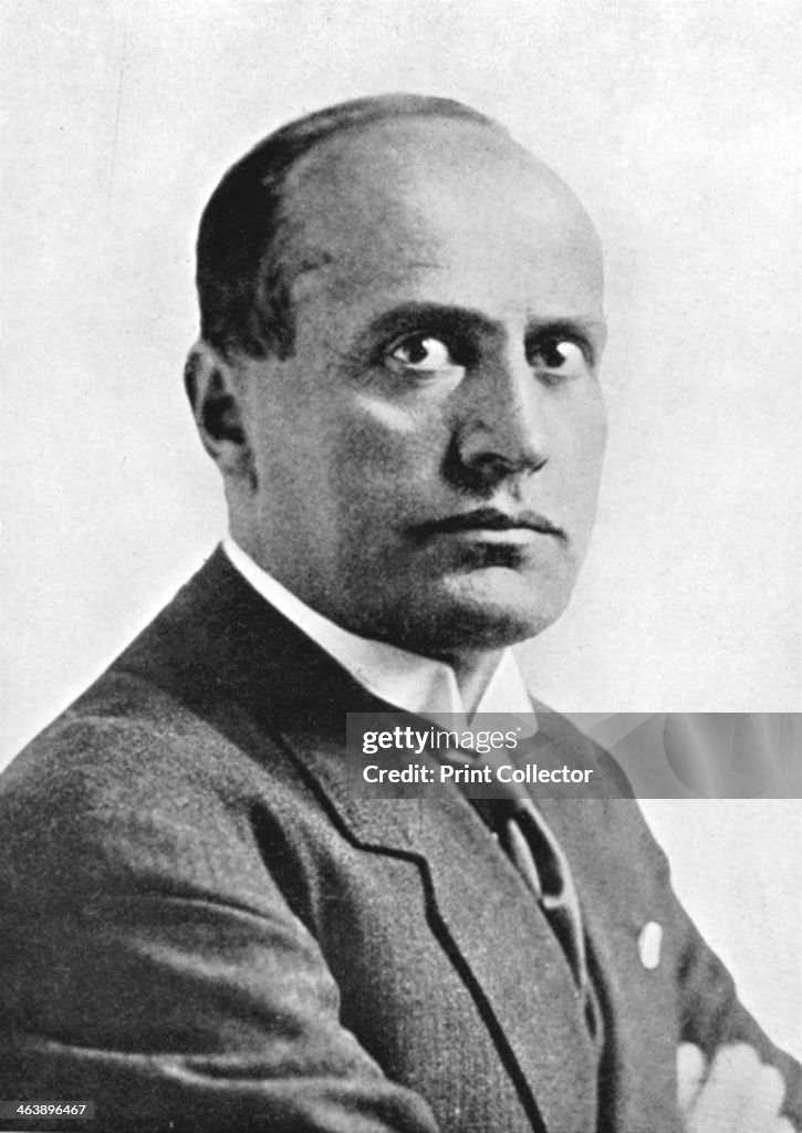 Benito Mussolini, Italian fascist dictator, c1930s.