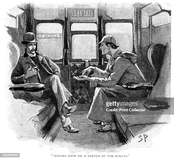 The Adventure of Silver Blaze: 'Holmes gave me a sketch of the events'. Sherlock Holmes and Dr Watson on train to Devon to investigate a murder and...