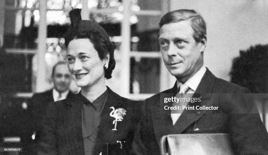 Duke and Duchess of Windsor, c1938.