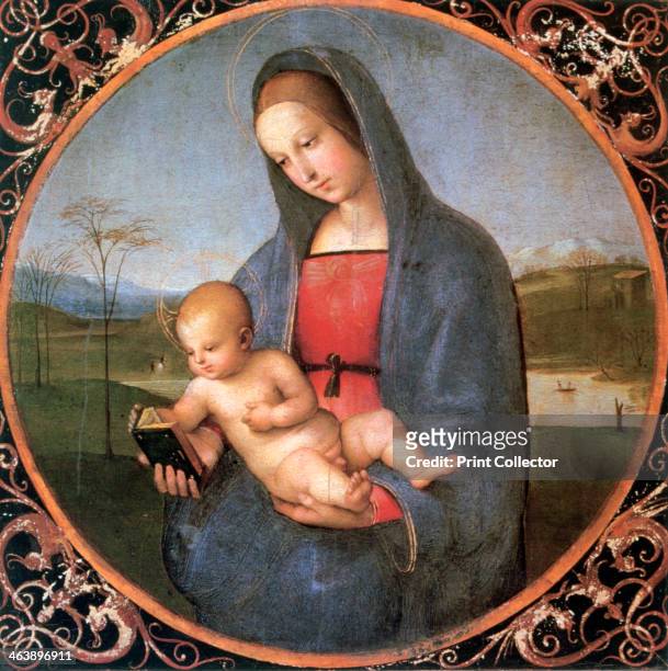 'The Madonna Conestabile', 1502-1503. From the collection of the Hermitage, St Petersburg, Russia.