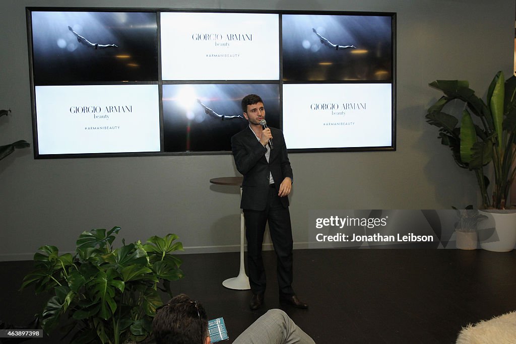 Vanity Fair Campaign Hollywood Social Club - Beauty Moment: Giorgio Armani Beauty Happy Hour Toasting UNICEF