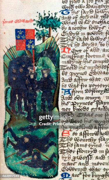 Edward, the Black Prince. Edward of Woodstock , Prince of Wales, was the eldest son of King Edward III of England and the father of King Richard II....