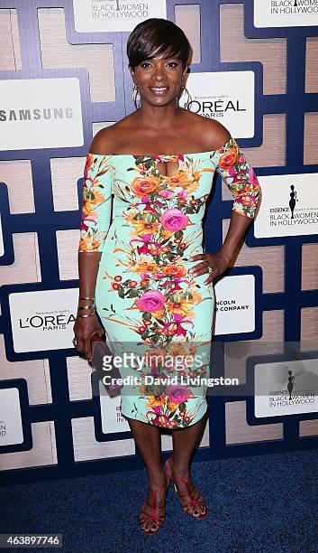 Actress Vanessa Bell Calloway attends the 8th Annual ESSENCE Black Women In Hollywood Luncheon at the Beverly Wilshire Four Seasons Hotel on February...