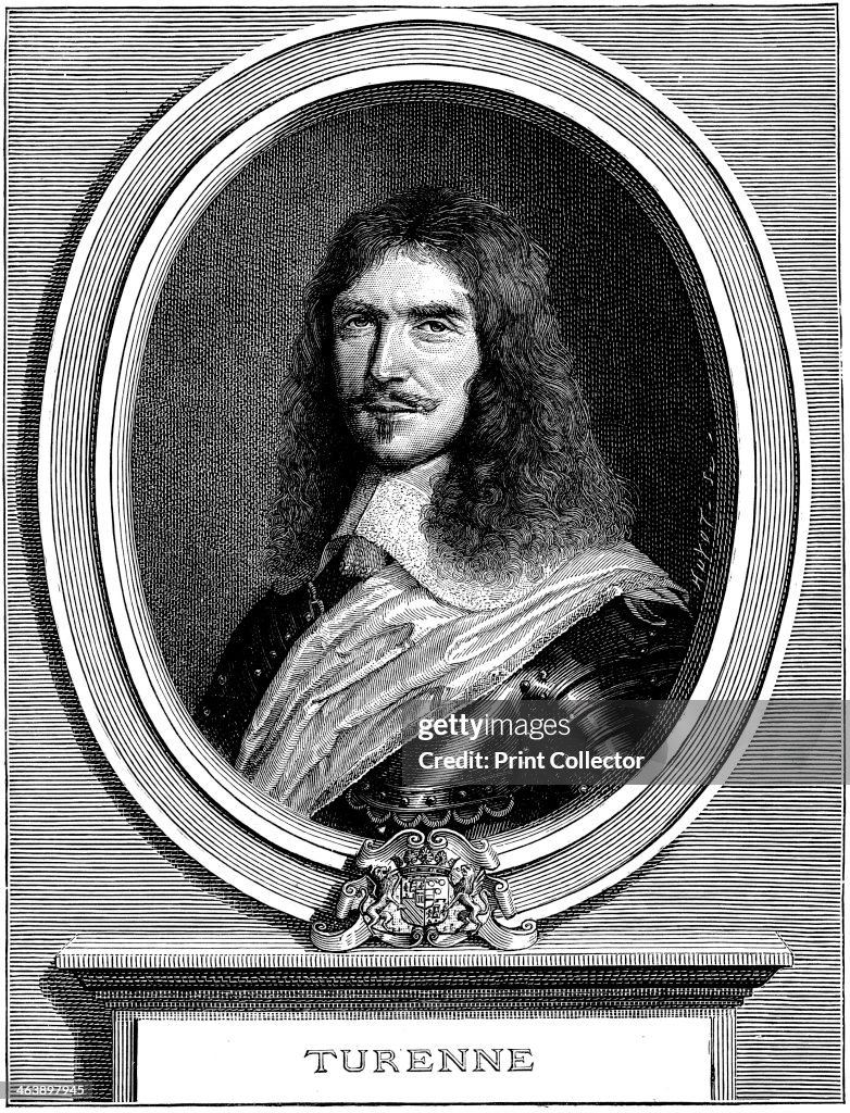 Henri de la Tour d'Auvergne, French military leader, c1645.