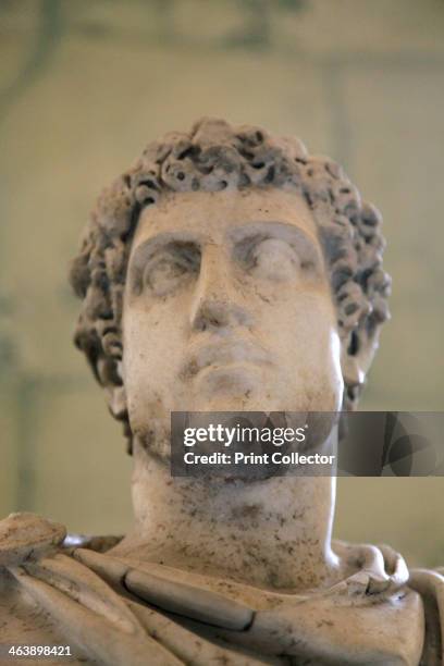 Statue of Lucius Aelius, c mid 2nd century. Lucius Aelius was the adopted son and chosen heir of the Roman Emperor Hadrian. He never became emperor...