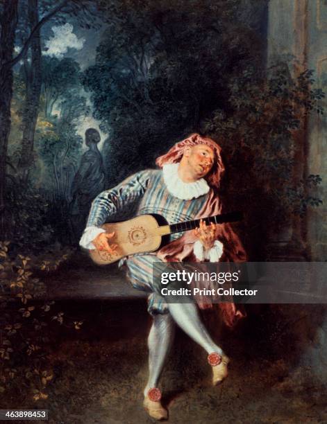 'Mezzetin' ,1718-1720. Mezzetin, a stock character of the commedia dell'arte, the improvisational theater form of Italian origin, was an amorous...