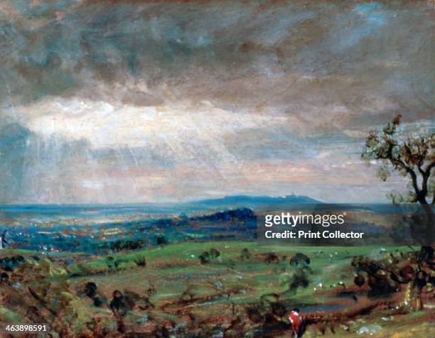'Hampstead Heath with Harrow in the Distance', c1821. From the collection of the Cleveland Museum of Art, Ohio, USA.