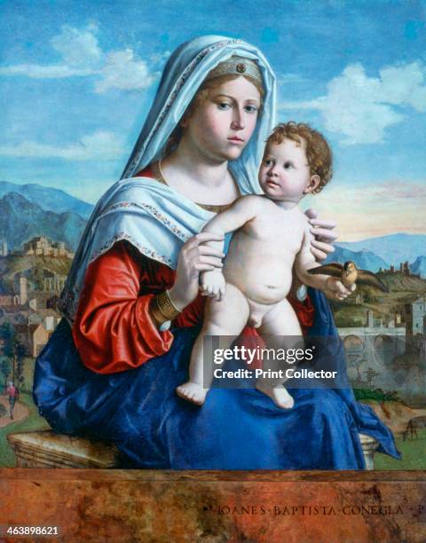 'The Virgin and Child', c1505. From the collection of the National Gallery, London.