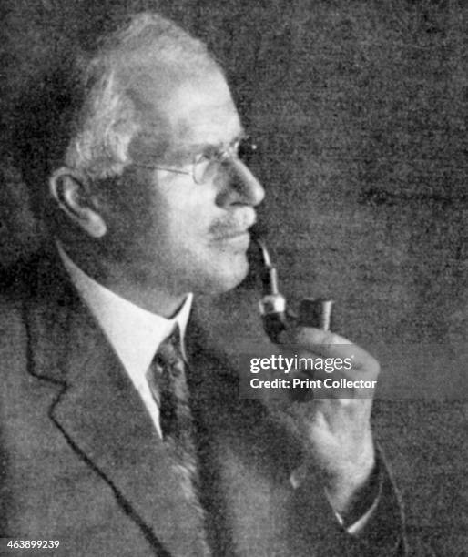 Carl Gustav Jung , Swiss psychoanalyst.