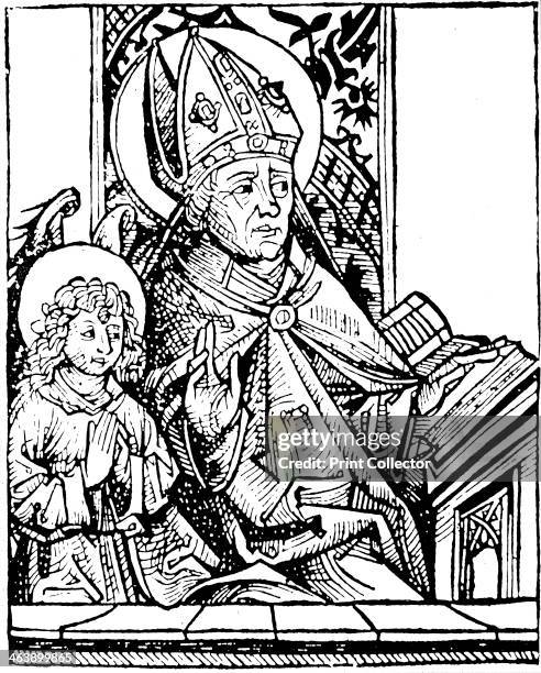 St Augustine of Hippo of Hippo , 1493. St Augustine of Hippo is regarded as one of the great fathers of the early Christian church. He was converted...