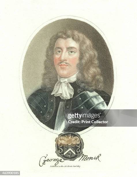 George Monck, 1st Duke of Albermarle, 17th century English soldier, 1817. Albemarle supported the Commonwealth cause in the English Civil Wars from...