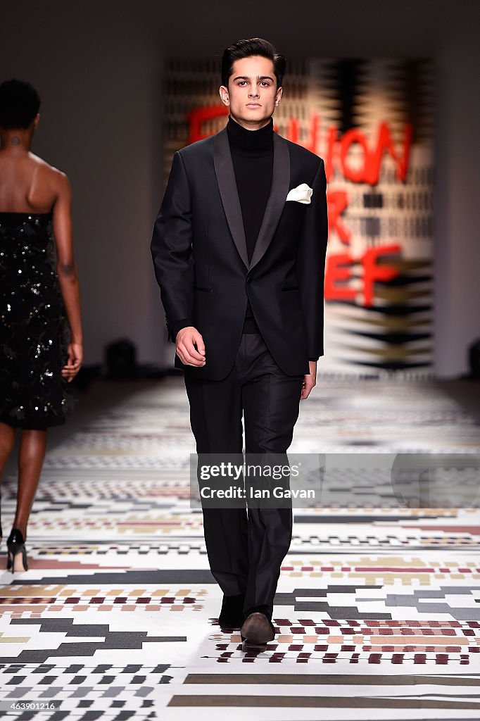 Fashion For Relief - Runway - LFW FW15