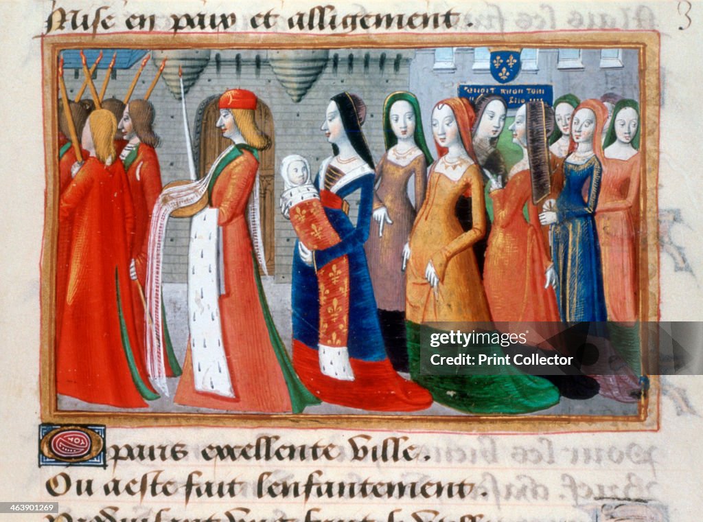 Presentation of the Dauphin Charles, 1403, (1484).
