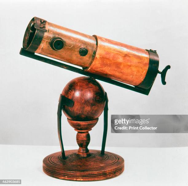 Isaac Newton's reflecting telescope, 1668. Isaac Newton , English scientist and mathematician built the first ever reflecting telescope in 1668. The...