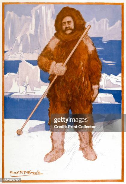 Robert Edwin Peary, American naval officer and explorer, 1909. Peary is generally credited with being the leader of the first successful expidition...