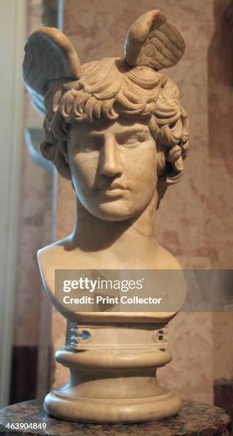 Portrait of Antinous, mid 2nd century. Antinous was a Bithynian youth who was the favourite and companion of the Roman emperor Hadrian . Antinous...