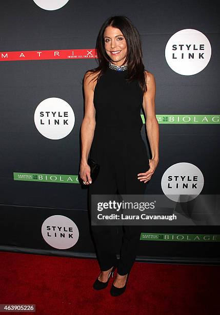 Bethenny Frankel attends the Matrix Biolage Cleansing Conditioner Launch Event at Crosby Street Hotel on February 19, 2015 in New York City.