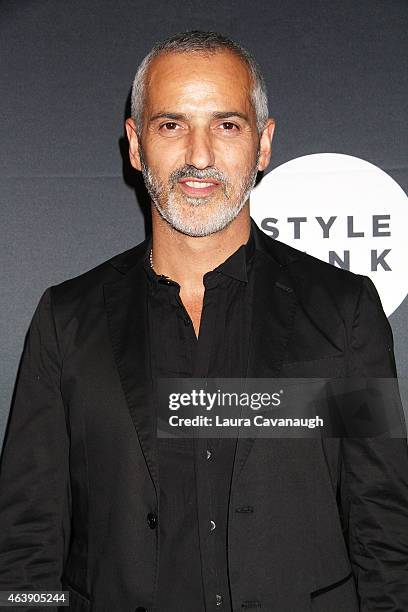 Franco Della Grazia attends the Matrix Biolage Cleansing Conditioner Launch Event at Crosby Street Hotel on February 19, 2015 in New York City.