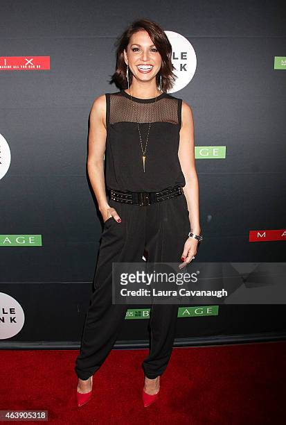 Melissa Rycroft attends the Matrix Biolage Cleansing Conditioner Launch Event at Crosby Street Hotel on February 19, 2015 in New York City.