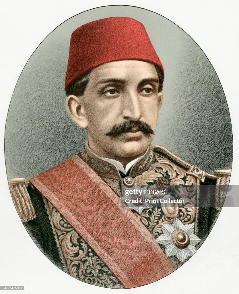 Abdul Hamid II (1842-1918), last Sultan of Turkey, c1880.