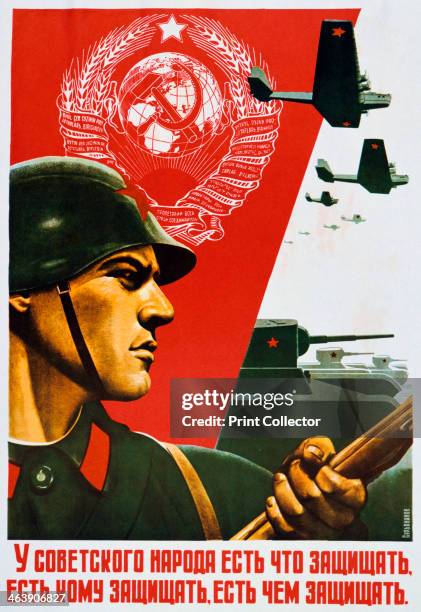 'The Soviet People know how to Defend', 1937.