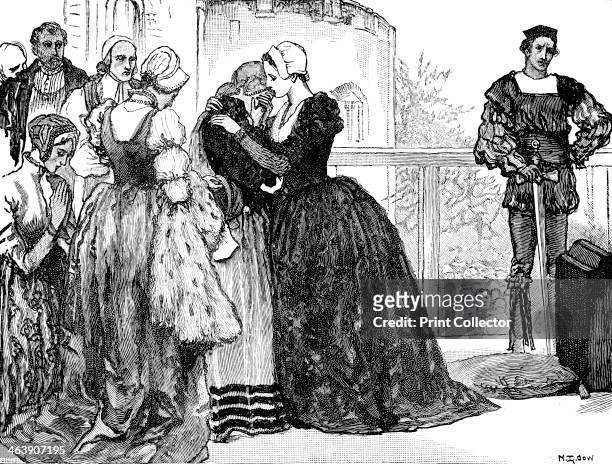The execution of Anne Boleyn, 1536. Henry VIII married Anne Boleyn in 1533 after divorcing his first wife, Catherine of Aragon. Anne provided Henry...