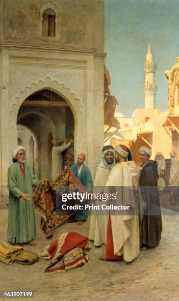 'Rug Merchant', 19th/20th century. From a private collection.