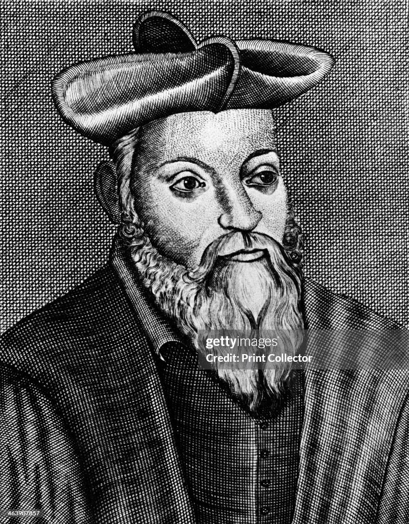 Michel Nostradamus (1503-1556), French physician and astrologer, 17th century.
