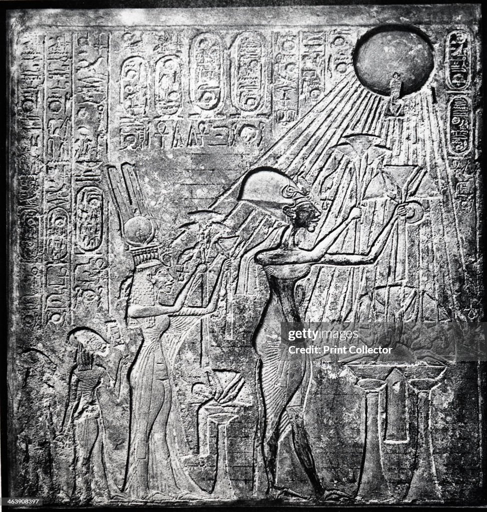 Akhenaten (Amenhotep IV) heretic Egyptian pharaoh.