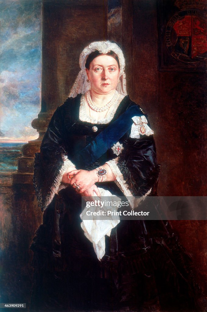 Queen Victoria, c1880.