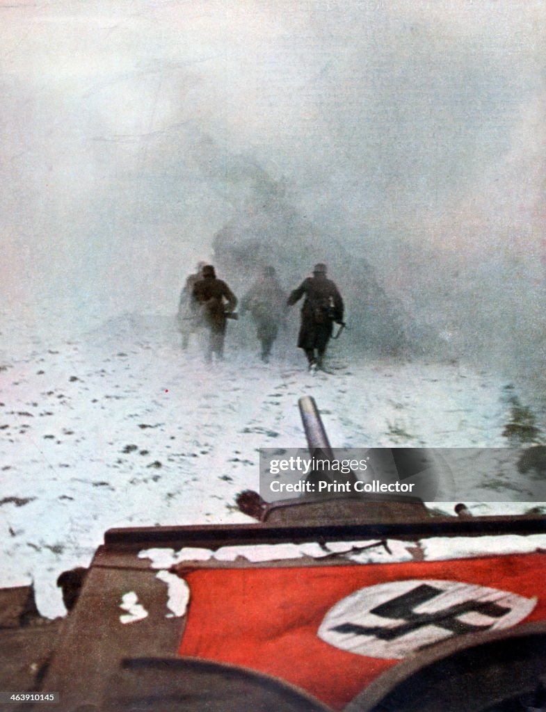 An uncertain assault, Battle of Moscow, 1942.