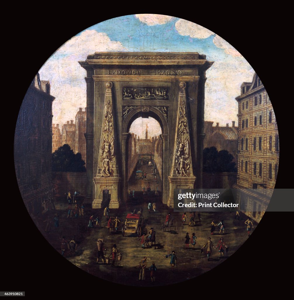 'The Saint-Denis Gate', Paris, 17th century. Artist: Anon