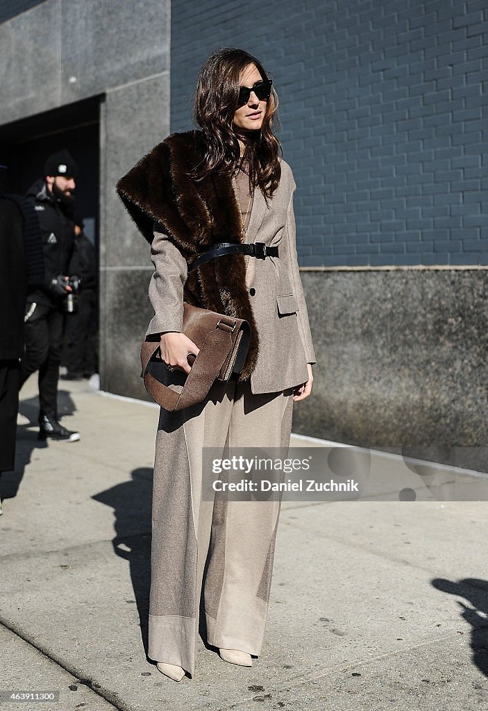 Street Style - Day 9 - New York Fashion Week Fall 2015