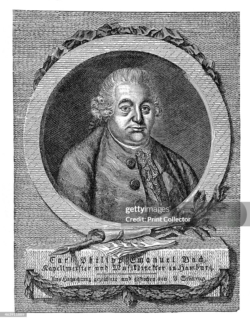 Carl Philip Emanuel Bach (1714-1788), German composer and musician.