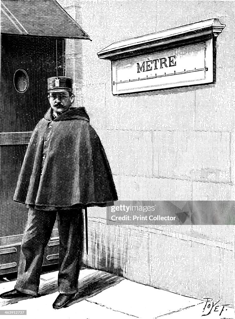 Standard Metre in the Petit Luxembourg, Paris, 1904.