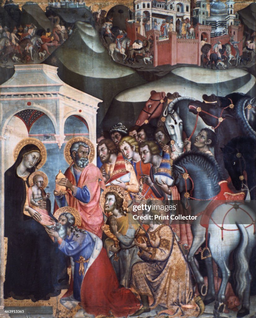 Adoration of the Magi, 1380s. Artist: Bartolo di Fredi