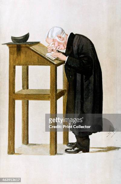 William Archibald Spooner, British clergyman and academic, 1898. Spooner had a 60 year association with Oxford University lecturing on ancient...